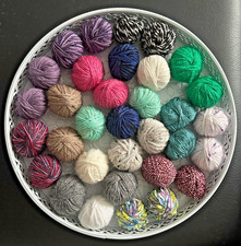 Wollreste zum Basteln Stricken