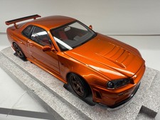 1/18 Motor Helix Nissan GTR Nismo Z-Tune (R34) orange metallic (NOT BBR)