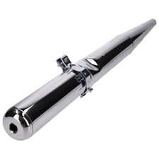 Schalldämpfer Auspuff Chrom
