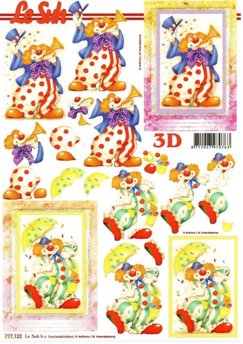 Bogen clown zirkus - clown, /