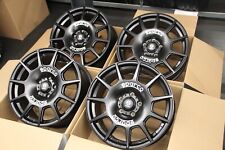 VW Bus T5 T6 T6.1 Multivan Satz Alufelgen 18 Zoll Sparco Terra schwarz ABE NEU