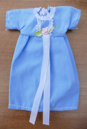 Puppenkleid 70er jahre vintage - puppenkleid,