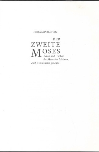 Heinz markstein der zweite - markstein,