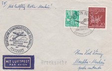 DDR , ERSTFLUG Lufthansa , Berlin - Moskau , 1956 , MiF