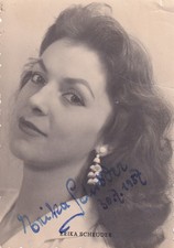 Autogramm - Erika Schröder (50er Jahre)
