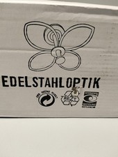 8er Set Möbel Wandgarderobe edelstahloptik, Metall