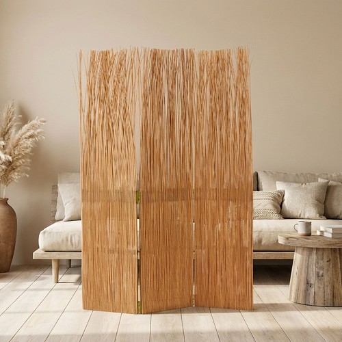 Paravent weide holz raumteiler - holz,