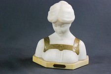 Jugendstil ALABASTER Büste