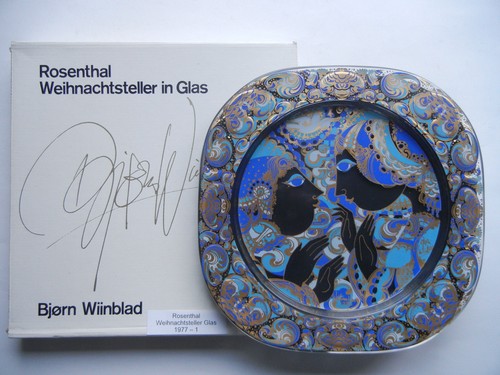 Rosenthal weihnachtsteller - rosenthal,