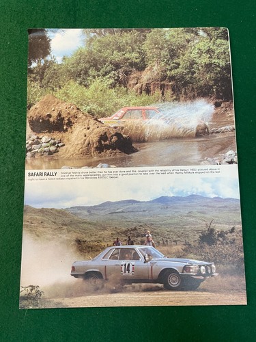 Safari rallye datsun - rallye,