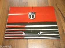 MINI 850 1000 Saloon BRITISH LEYLAND ORIGINAL PROSPEKT 8 Seiten FOLDER von 1970