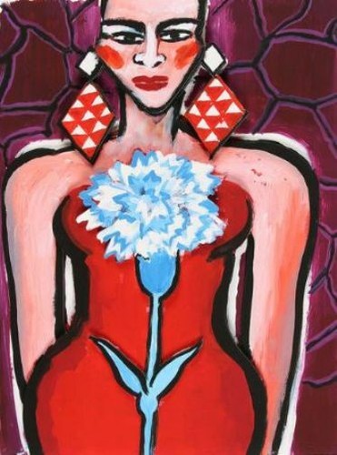 Elvira bach handsigniert - elvira,