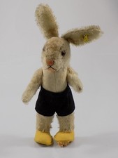 Schöner alter Steiff Hase stehend Fils Vorkrieg Antikspielzeug 20.JHD