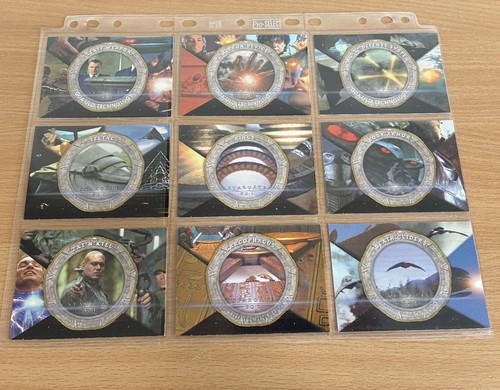 Stargate chase cards - sg-1,