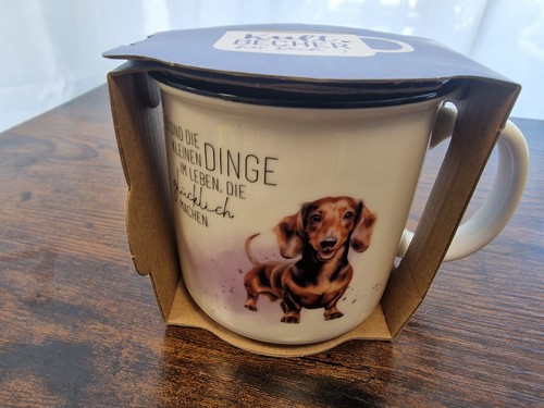 Tasse becher dackel hund - tasse,