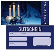 100 Geschenkgutscheine Gutscheinkarten Gutscheine Weihnachten Wellness Handel v1