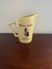 White Label Wasser Krug Karaffe DEWARD`S Scotch Whisky