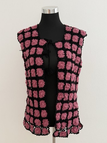 Vintage häkelweste damen - vintage,