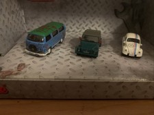 Schuco Modellauto 1:87 Set „Die Ludolfs“VW T 2, Kübel 181 und Herbie ungeöffnet