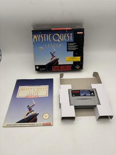 Mystic quest legend super - quest,