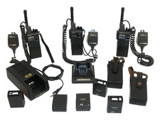 Ricofunk Betriebsfunk Funkgeräte RTH-2006 + RTH-2010 mit viel Zubehör im Set