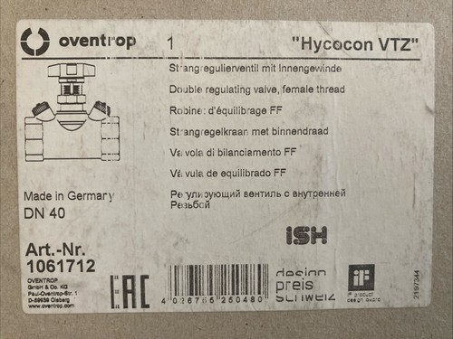 Oventrop vtz - oventrop,