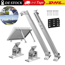 DE Aufständerung Solarmodul Halter Wand Dach Boden Balkonkraftwerk PV 2 Paneele