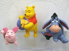 3x Bullyland Gummi-Figuren
