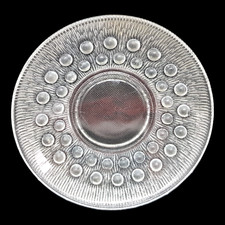 Teller Glas Untertasse Unterteller Teeteller DDR Konfekt Tee Untersetzer Vintage