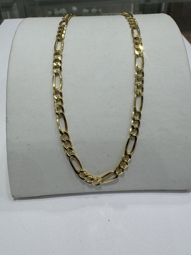 585 gold halskette figarokette - gold,
