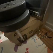 Hop-Sport Hantelbank 1075 Lang-, Curl- & Kurzhantel Gewichte bis 173kg + Latzug