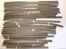 H0 Roco Peco Piko Konvolut m. ca. 20x Flex-Gleisen teilw. gekürzt