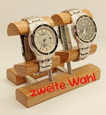 Uhrenaufsteller Uhrenhalter Uhrenständer Eiche zweite Wahl