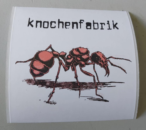 Knochenfabrik aufkleber - knochenfabrik, 10