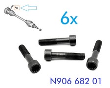 6x Schraube Antriebswelle