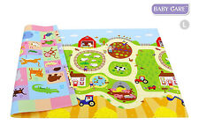 BABY CARE Krabbelmatte Bauernhof 210x140cm