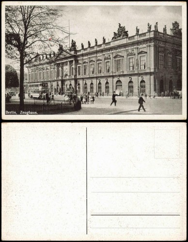 Ansichtskarte berlin zeughaus - berlin,
