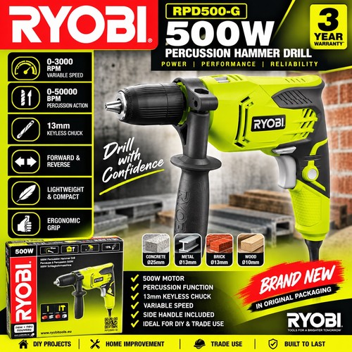 Ryobi rpd500 500w - ryobi,