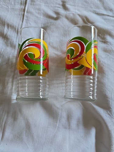 70er jahre gläser glas - gläser,