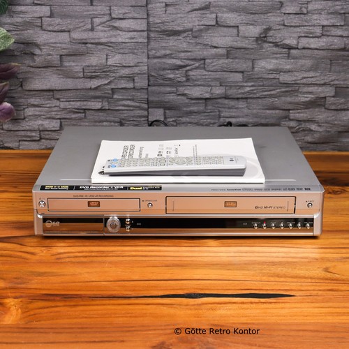 Rc6850 dvd vhs recorder - lg, vcr