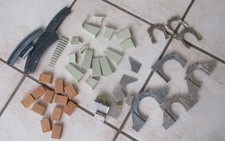 Konvolut Brückenpfeiler für Auffahrten von Faller 1:160 Spur N 90