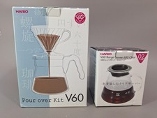 Hario V60 Range Server 600 Clear Pour over Kit unbenutzte Artikel mit OVP