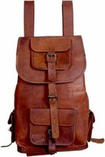 Leder Rucksack Backpack Ranzen
