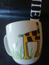 WMF Kindergeschir GEDECK Safari BABYTASSE Giraffe Porzellan 1/4l Trinkbecher neu