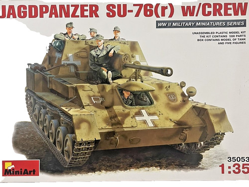 Miniart 35053 jagdpanzer - miniart,