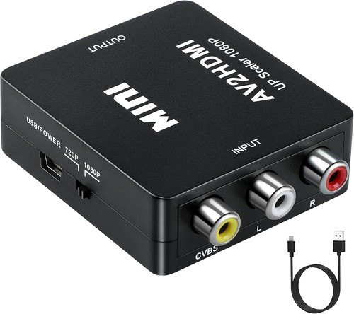 Auf hdmi adapter rca - av,