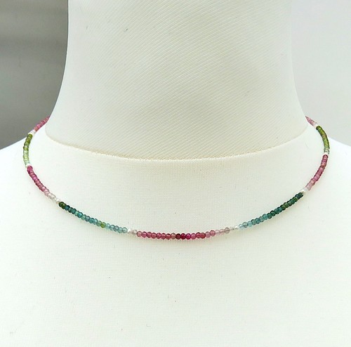Turmalin unikat kette mit - kette,