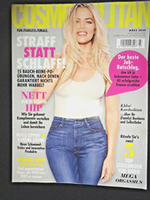 März 2020 COSMOPOLITAN Zeitschrift Khloe Kardashion Beste Job Ratschlag Sparen