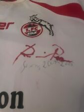 Lukas Podolski, Trikot mit Unterschrift F.C