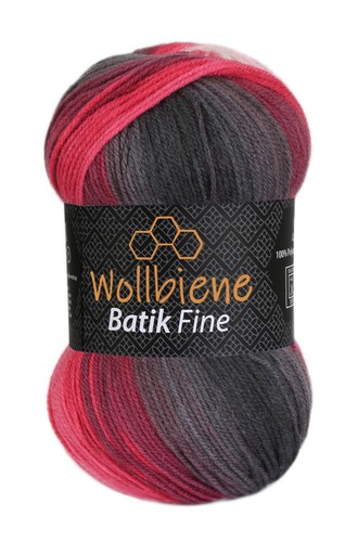 Wollbiene batik fine - wollbiene,
